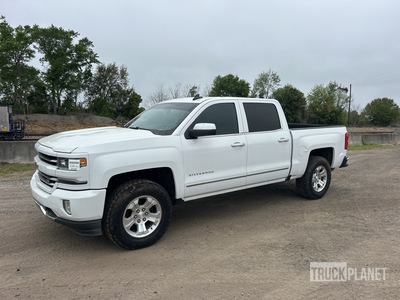2017 Chevrolet Silverado 1500 LTZ 4x4 Crew Cab Pickup