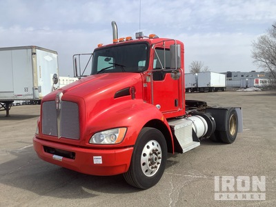 2012 Kenworth T370 4x2 S/A Day Cab Truck Tractor