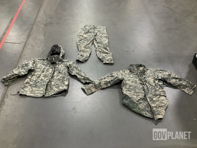 (5) Cold Weather Parkas, (18) Wet Weather Jackets & Assorted Items