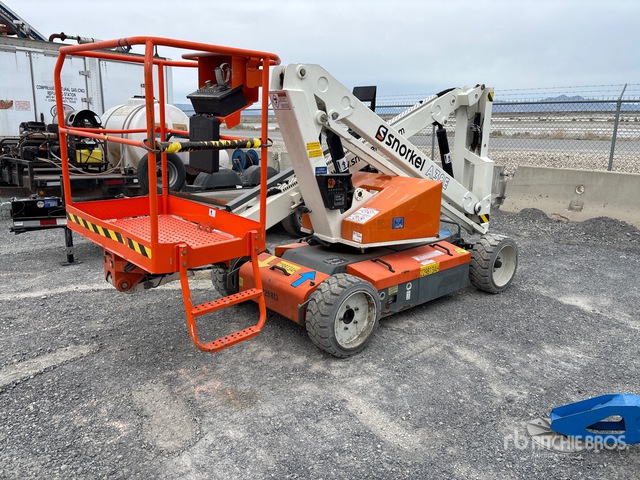 2019 Snorkel A38E Articulating Boom Lift
