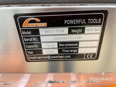 2025 ARTEER NSD-72W 72 in 3-Point & Schranklader zaaimachine (Unused)