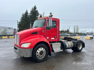 2012 Kenworth T300 4x2 S/A Day Cab Truck Tractor