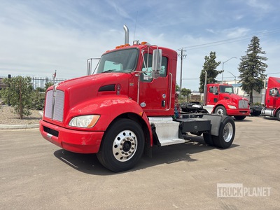 2011 Kenworth T370 Hybrid 4x2 S/A Day Cab Truck Tractor