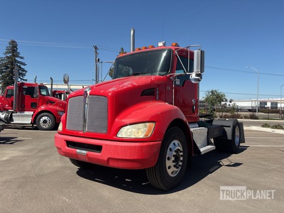 2011 Kenworth T370 Hybrid 4x2 S/A Day Cab Truck Tractor