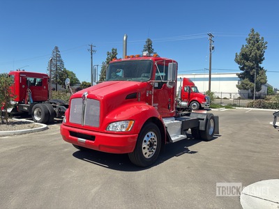2011 Kenworth T370 Hybrid 4x2 S/A Day Cab Truck Tractor