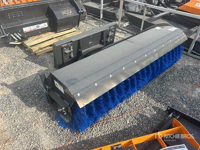 2025 ARTEER ASSB-72W 72 in Skid Steer Broom (Unused)