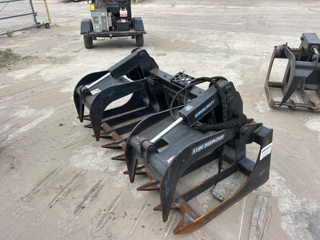 2022 Blue Diamond 72 in Skeleton Skid Steer Grapple