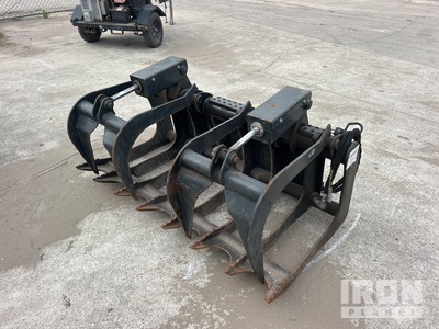 2017 Blue Diamond 66 in Skeleton Pinza per mini pala