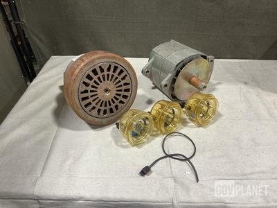 (6) Fuel Heaters, (1) Deck Drain, (1) AC Generator & Assorted Items