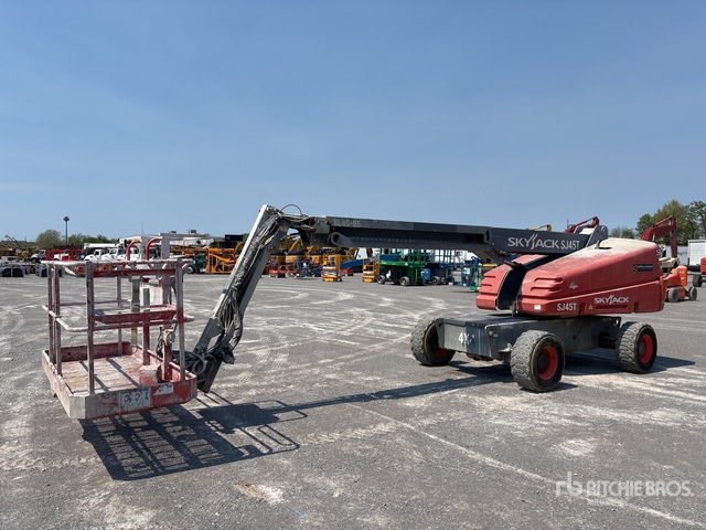 2015 Skyjack SJ45T 4WD Diesel Telescopic Boom Lift