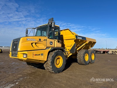 2014 John Deere 300D Series II Knickgelenkter Muldenkipper