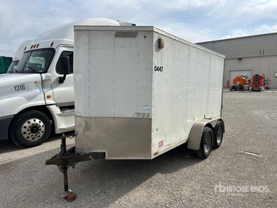 2019 LGS Pace 12 ft T/A Enclosed Trailer