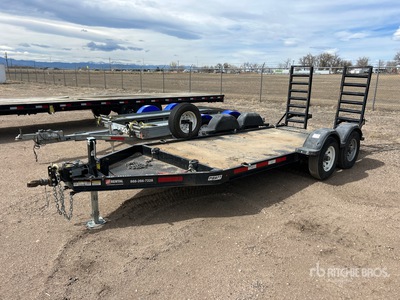 2020 Pratt CP0614 14 ft T/A Plant Trailer