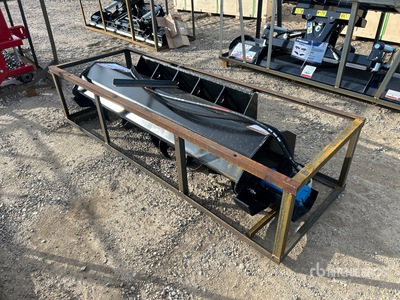 2026 Mower King ECSSTR072 72 in Skid Steer Tiller (Unused)