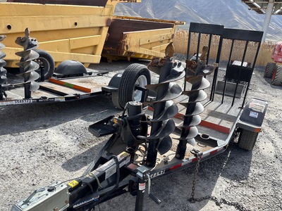 2021 MMDI 4X7 3500 lb S/A Equipment Trailer