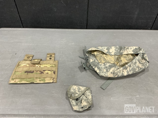 (48) Waist Packs, (197) Hand Grenade Pouches & Assorted Items