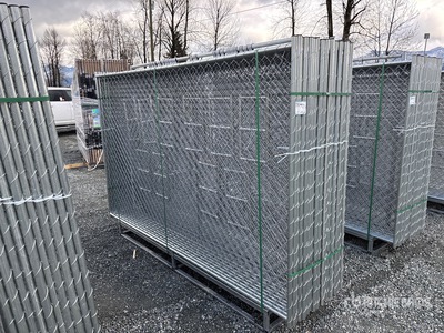 Quantity of (20) 2026 GLCF1006 10 ft x 6 ft Chain Link Temporary Clôture du site (Unused)
