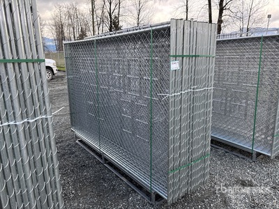 Quantity of (20) 2026 GLCF1006 10 ft x 6 ft Chain Link Temporary Clôture du site (Unused)