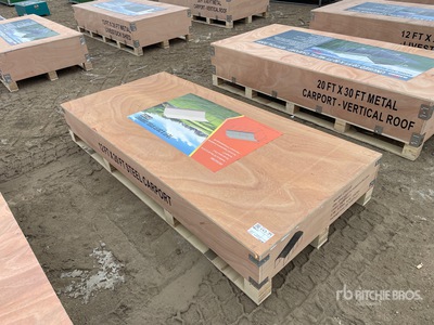 2025 Agriquip CP1220 12 ft x 20 ft Carport (Unused)