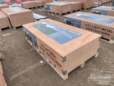 2025 Rhino AGR-MC2040 20 ft x 40 ft Steel Carport (Unused)