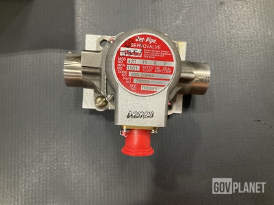 (2) Parker 420 15 8 V Servovalves