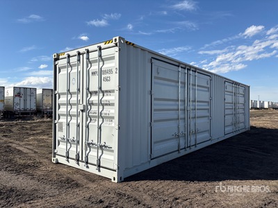 2025 40 ft High Cube Multi-Door Storage Container
