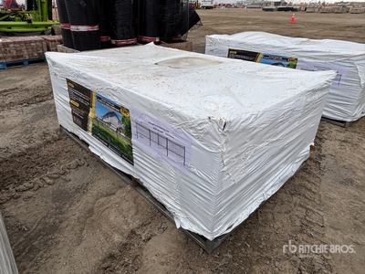 Quantity of (22) EMC 7 ft x 4 ft Wrought Iron Fencing (Unused)