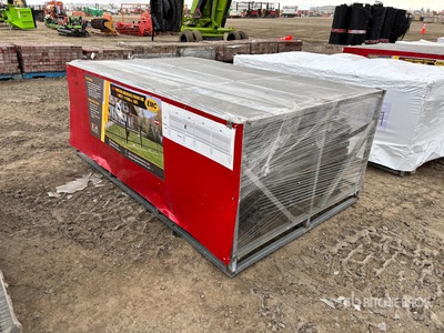 Quantity of (21) 2026 EMC 7 ft x 4 ft Wrought Iron Fencing (Unused)