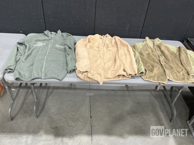 (19) Cold Weather Jackets, (1) Flyer's Jacket Liner & Assorted Items