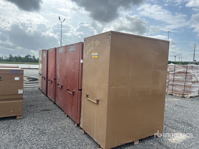 Quantity of (6) bouwplaats opbergcontainer