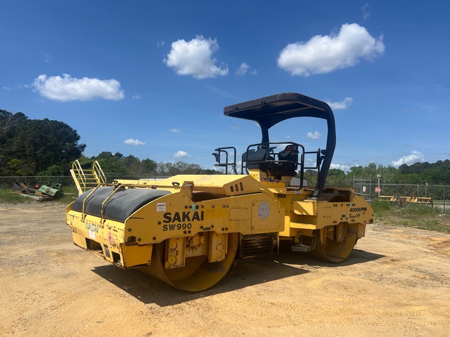 2010 Sakai SW990 Double Drum Roller