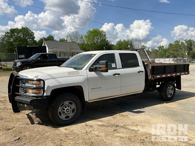 2015 Chevrolet Silverado 2500HD 4x2 Crew Cab Flatbed Truck