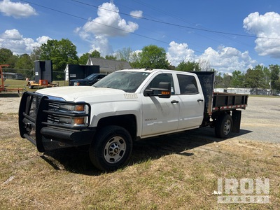 2016 Chevrolet Silverado 2500HD 4x2 Crew Cab Flatbed Truck