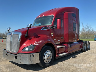 2016 Kenworth T680 6x4 Cabeza Tractora Cabina Dormitorio