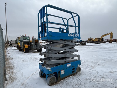 2015 Genie GS-1930 Electric Plateforme élévatrice à ciseaux (Inoperable)