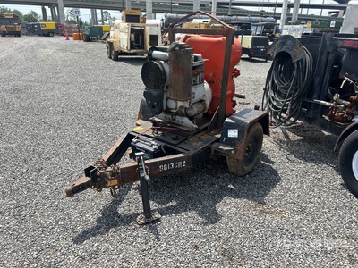 Multiquip MQ61TDD Trailer-Mounted Water Pump