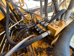 Chassis with Concrete Pump