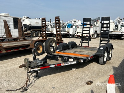 2022 Pratt CP0510 14 ft T/A Equipment Trailer
