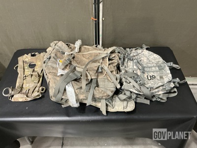 (17) Assault Packs, (79) Hydration System Carriers & Assorted Items