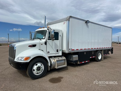 2015 Peterbilt 337 4x2 Van Truck
