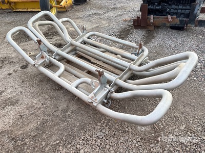 Quantity of (2) Aluminum Brush Guards