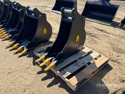 Dynamic Entities 14 in Digging Excavator Bucket - Fits Cat 307/308, Komatsu PC78/88, Deere/Hitachi 75/85, Case, New Holland, Kobelco SK80, Bobcat E80 (Unused)
