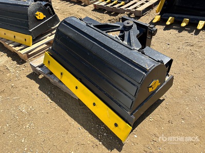 Dynamic Entities 48 in Tilting Excavator Bucket - Fits Cat 307/308, Komatsu PC78/88, Deere/Hitachi 75/85, Case, New Holland, Kobelco SK80, Bobcat E80 (Unused)