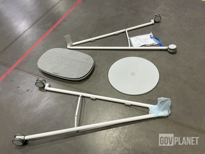 (5) Steelcase STPM1CART Roam Mobile Stand Assemblies