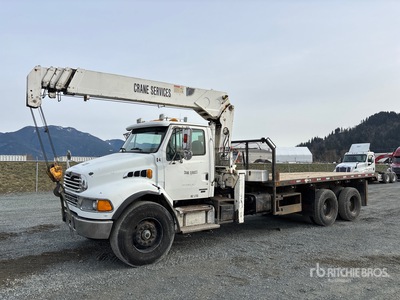 Tadano TM-1052 20000 lb Straight Boom on 2006 Sterling Acterra 6x4 Boom Truck