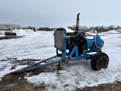 Trailer-Mounted Water Pump (Inoperable)