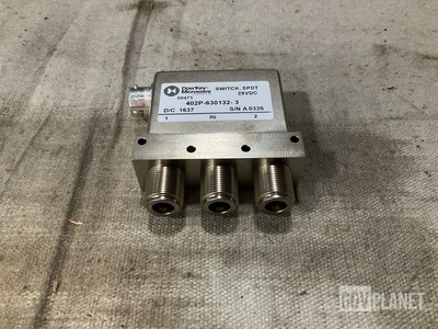 (2) Dow-Key 402P-630132-3 SPDT Switches