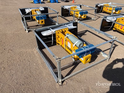 2026 LYALS ALS680 47 in スキッドステア油圧式ハンマー (Unused)