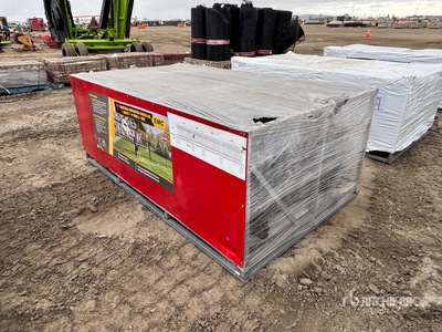 Quantity of (21) 2026 EMC 7 ft x 4 ft Wrought Iron Fencing (Unused)