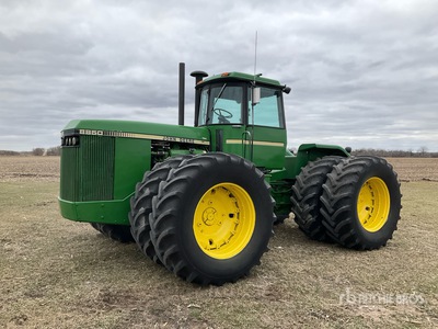 1984 John Deere 8850 Tractor agrícola articulado